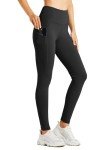 High Waist Fleece-Lined Winter Leggings for Women