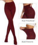 Women's 80 Denier Opaque High Waist Tights