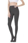 CozyWow Women's High Waist Dark Grey Tights