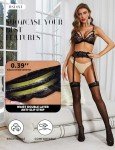 Sheer Thigh High Lace Stockings for Women