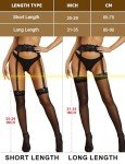 Sheer Thigh High Lace Stockings for Women