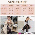 Warm Fleece Lined Tights for Women - 2 Pairs