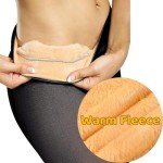 Fleece-Lined High Waist Winter Tights for Women