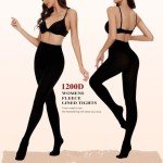 4 Pairs Women's Fleece Lined High Waisted Tights