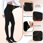 4 Pairs Women's Fleece Lined High Waisted Tights