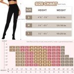 4 Pairs Women's Fleece Lined High Waisted Tights