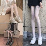 Butterfly Pattern Lace Fishnet Tights - 2PCS