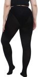 Hiltzo Plus Size Opaque High Waist Tights