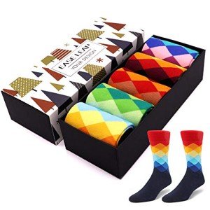 Colorful Funky Ankle Socks for Women - 5 Pairs
