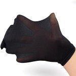 FITU Women's Sheer Nylon Black Ankle Tights