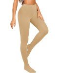 RSLOVE Women’s 80 Denier Opaque High Waist Tights
