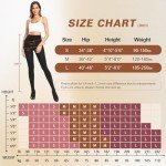 Warm Fleece Lined High Waisted Tights for Women