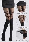 Elegant Sheer High Waist Mesh Pantyhose - 2 Pairs