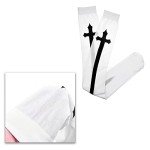 Gothic Thigh High Socks - 2 Pairs with Design