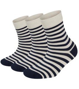 Colorful Cotton Crew Socks for Women - 3 Pairs