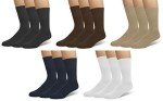 Soft Cotton Crew Socks for Women - 3-Pack