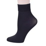 Fitu Women's 10 Pairs Opaque Ankle Socks