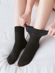 Fitu Women's 10 Pairs Opaque Ankle Socks