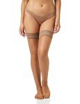 Sublim Glossy Sheer Stay-Up Stockings - Gazelle