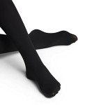 FALKE Women's Matte 100 Denier Black Tights