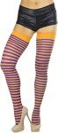 ToBeInStyle Women's Striped Thigh High Stockings