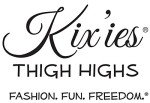 Kix'ies No-Slip Thigh High Bridal Stockings