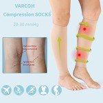 Comfort Fit Compression Socks for Women (2 Pairs)