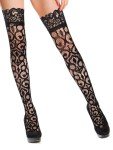 Tisancy 6 Pairs Thigh High Fishnet Stockings