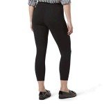 Hue Women's Blackout Cotton Capri Leggings - Black