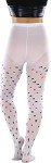 Queen of Hearts Opaque Tights for Women