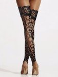 Tisancy 6 Pairs Thigh High Fishnet Stockings