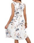 MOLERANI Women's Floral Summer Swing Dress with Pockets