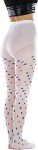 Queen of Hearts Opaque Tights for Women