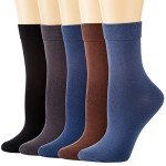 Cute White Crew Socks for Women Size 9-11