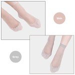 16 Pairs Anti-Slip Sheer Ankle Socks for Women