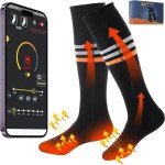 Rechargeable Heated Socks with App Control for Comfort