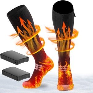 iKuchelife Rechargeable Heated Socks for All-Day Comfort