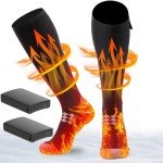 iKuchelife Rechargeable Heated Socks for All-Day Comfort