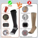 iKuchelife Rechargeable Heated Socks for All-Day Comfort
