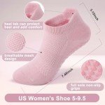 Non-Slip Yoga Socks for Women - 5 Pairs