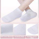Non-Slip Yoga Socks for Women - 5 Pairs