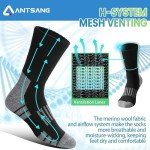 Cozy Merino Wool Hiking Socks for All