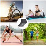 4 Pairs Non-Slip Yoga Socks for Women & Men