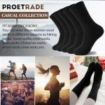 Cozy Merino Wool Thermal Socks for Women - 5 Pairs