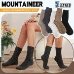 Cozy Merino Wool Socks for Women - 5 Pairs