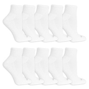 Fruit of the Loom Women's Soft Cushioned Ankle Socks