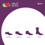 Fruit of the Loom Women's Active Crew Socks Pack