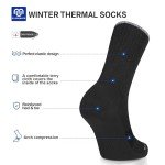 Cozy Women's Thermal Crew Socks - 5 Pairs