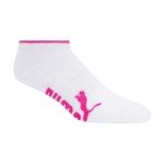 PUMA Women's 6-Pack Running Socks - White