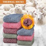 5 Pairs of Thick Winter Thermal Socks